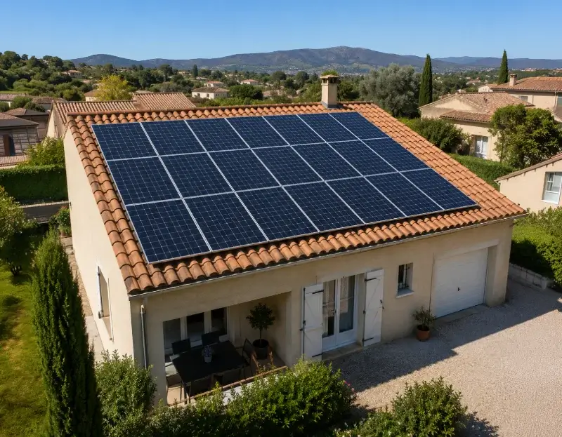 Prime à l'autoconsommation panneaux solaires Cabariot — aide financière de l'État